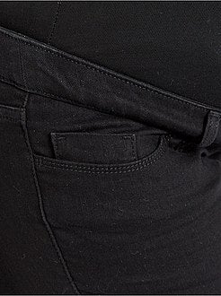 Calças de ganga slim fit de grávida concebidas ecologicamente - Kiabi