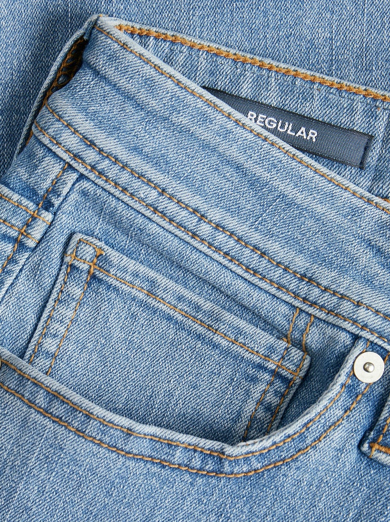 Calças de ganga slim "JJ rebel" em algodão Azul - Kiabi