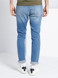 Calças de ganga slim L30 conceção ecológica - Kiabi