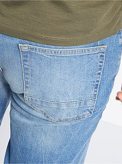 Calças de ganga slim L30 conceção ecológica - Kiabi