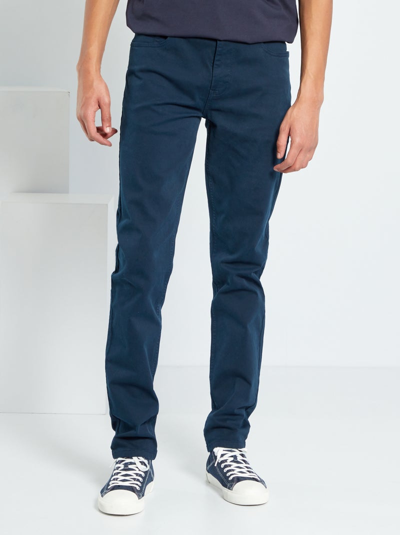 Calças de ganga slim L38 +1,95 m AZUL - Kiabi