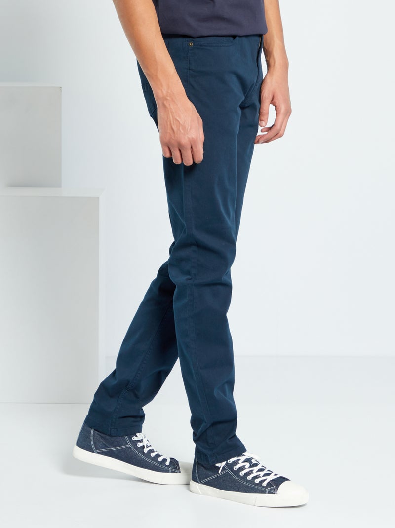 Calças de ganga slim L38 +1,95 m AZUL - Kiabi