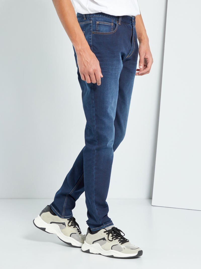 Calças de ganga slim L38 +1,95 m Azul - Kiabi
