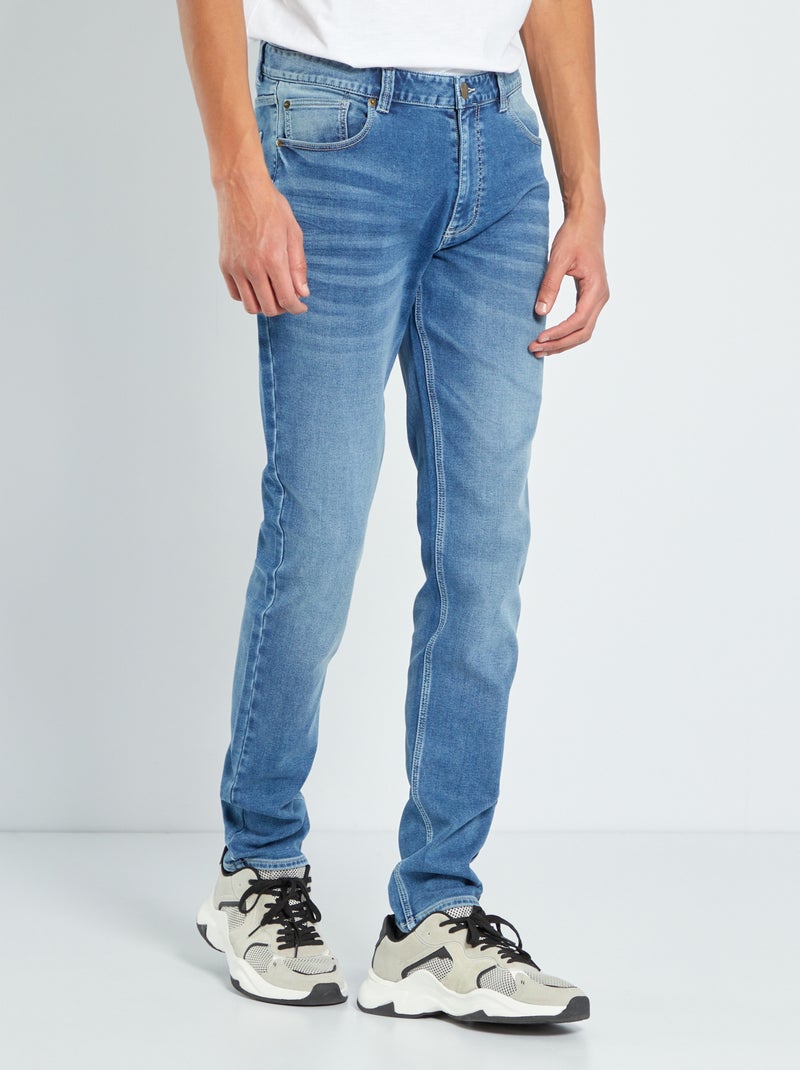 Calças de ganga slim L38 +1,95 m AZUL - Kiabi