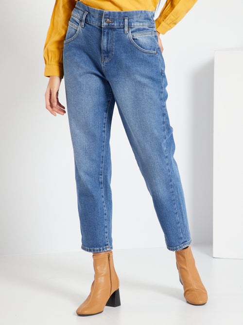 Calças de ganga slouchy 5 bolsos - Kiabi