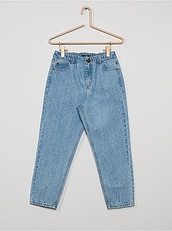 Calças de ganga slouchy de conceção ecológica - Kiabi