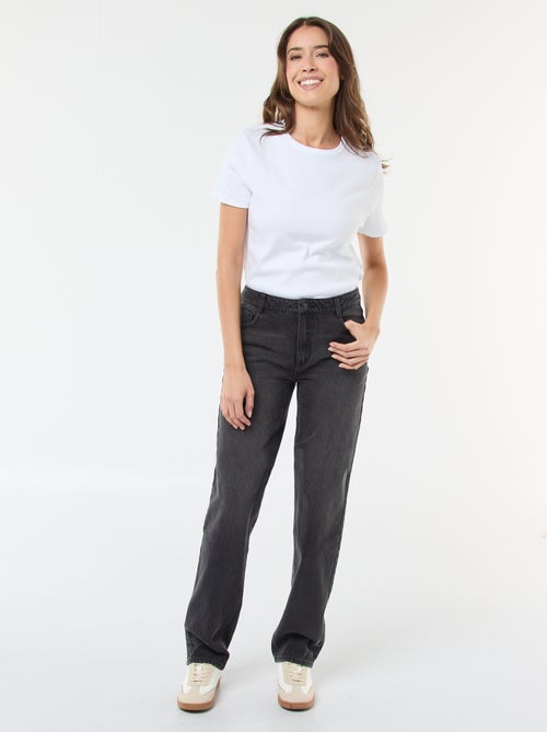 Calças de ganga straight fit - L28 - Kiabi Calças de ganga straight fit - L28 - Kiabi