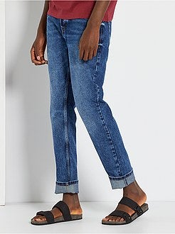 Calças de ganga tapered L30 - Kiabi