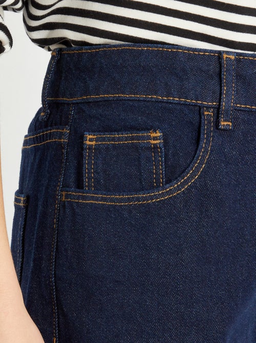 Calças de ganga wide leg - 32L - Kiabi Calças de ganga wide leg - 32L - Kiabi