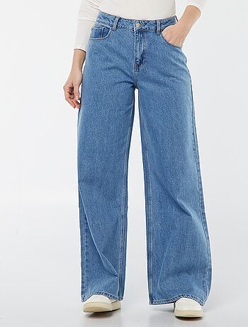Calças de ganga wide leg - 32L
