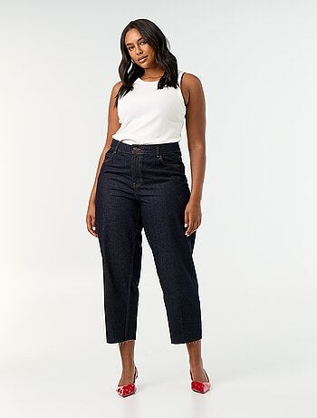 Calças de ganga wide leg com 5 bolsos