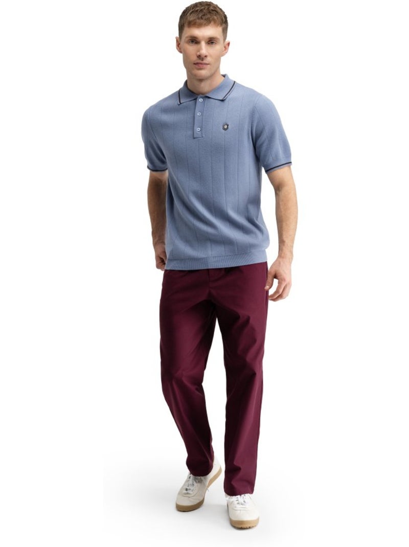 Calças de golfe straight fit para homem Vermelho - Kiabi
