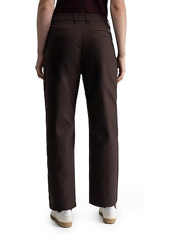 Calças de golfe straight fit para mulher
