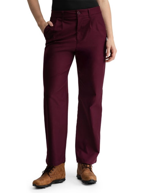 Calças de golfe straight fit para mulher - Kiabi