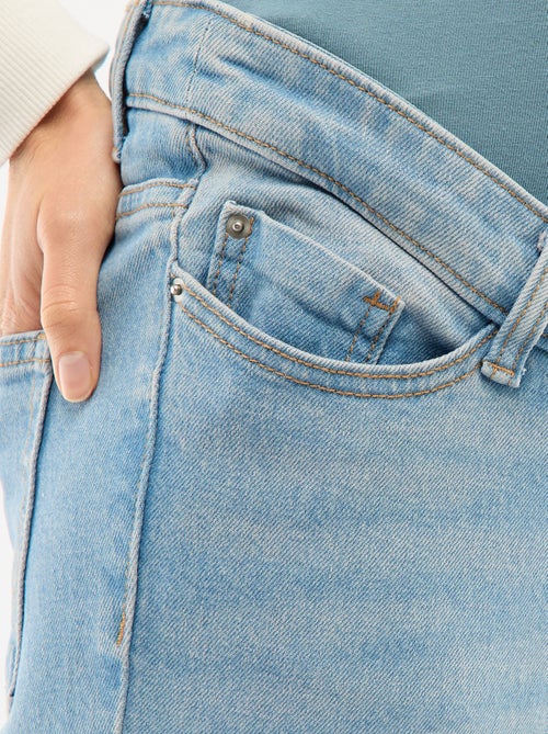 Calças de grávida com cintura elástica - Kiabi