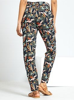 Calças de grávida fluidas - Kiabi