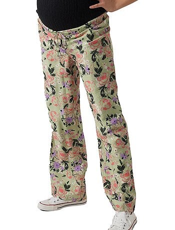Calças de Grávida Verdes Vero Moda Anea para Mulher