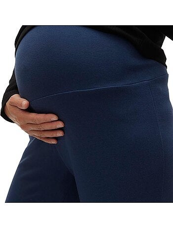 Calças de Gravidez Mamalicious Wide para Mulher Azul-Marinho