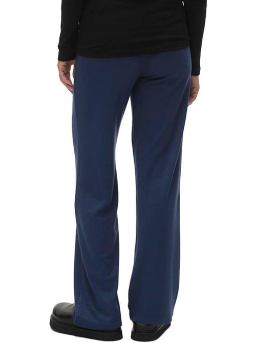 Calças de gravidez mamalicious wide para mulher azul-marinho - Kiabi Calças de gravidez mamalicious wide para mulher azul-marinho - Kiabi