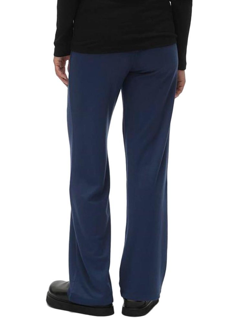 Calças de Gravidez Mamalicious Wide para Mulher Azul-Marinho Azul-marinho - Kiabi