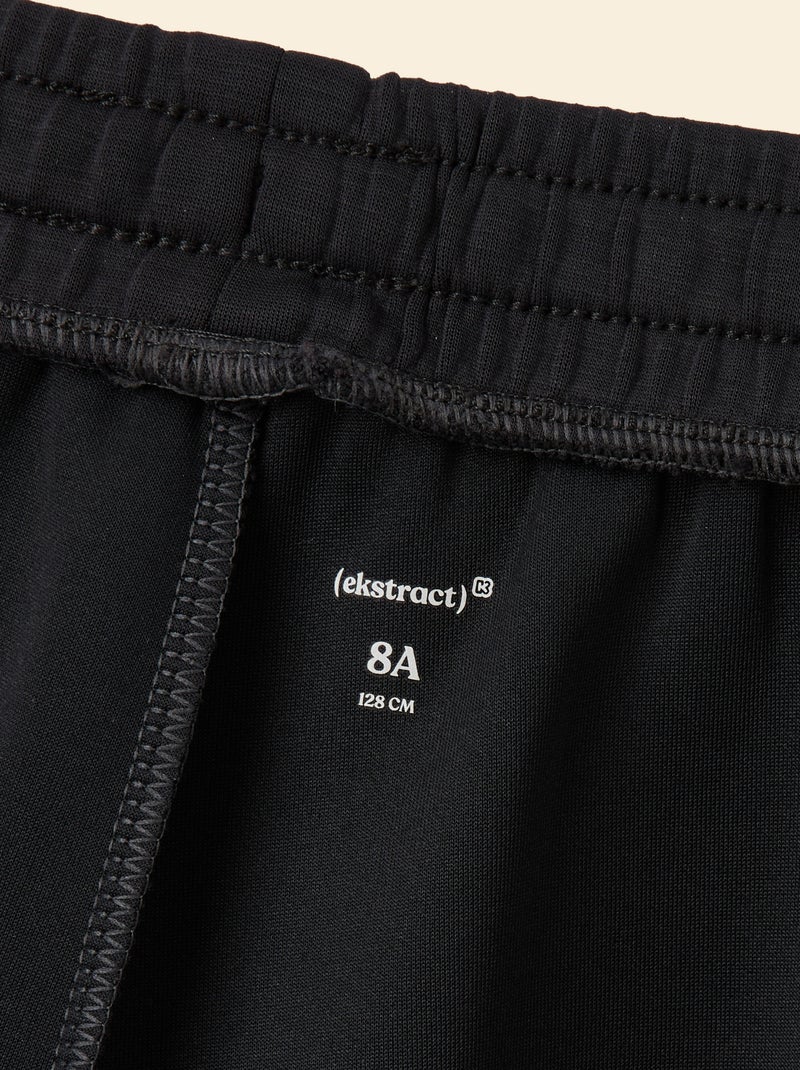 Calças de jogging - Ekstract Preto - Kiabi