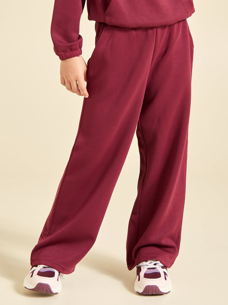 Calças de jogging - Ekstract Vermelho - Kiabi
