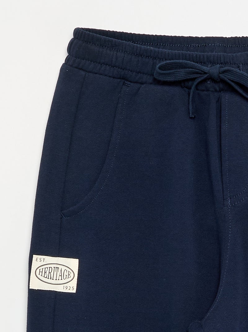 Calças de jogging Azul - Kiabi