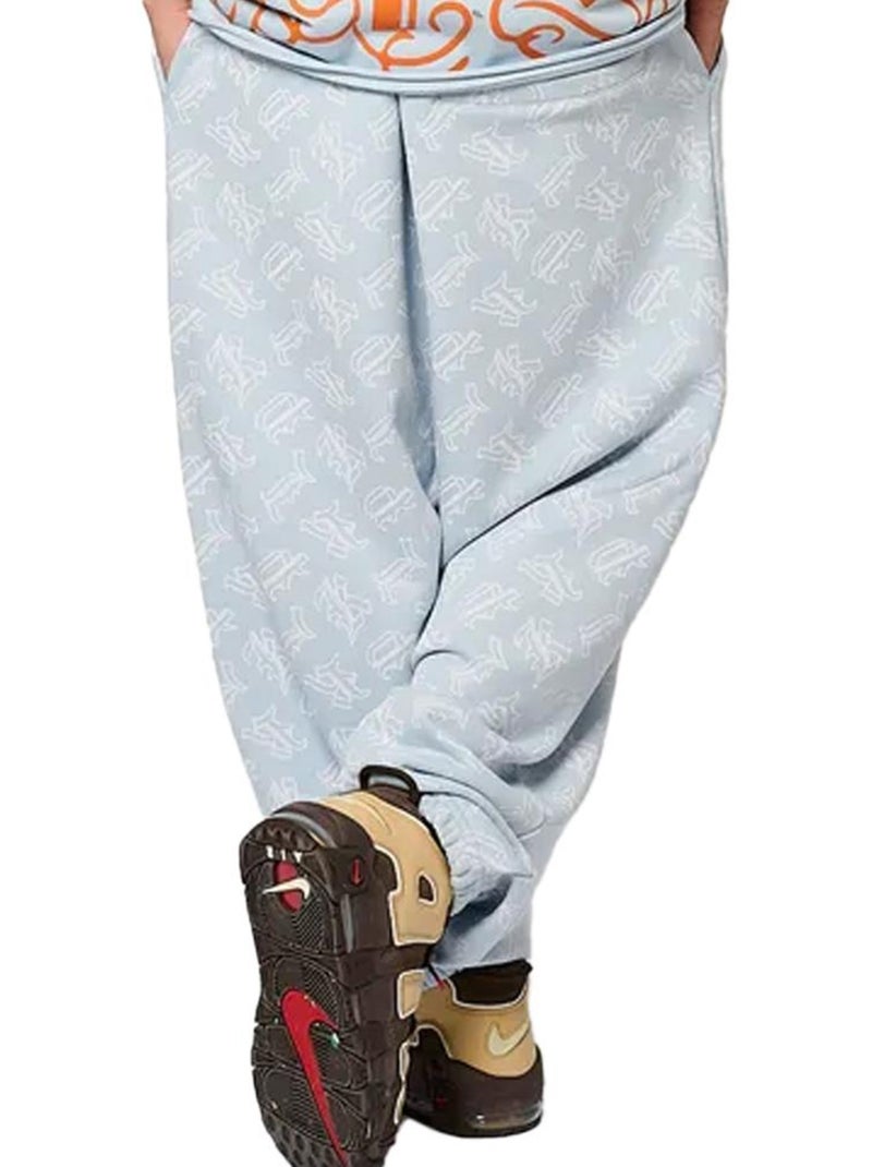 Calças de Jogging Baggy Unissexo Kaporal Vogg Azul Azul - Kiabi