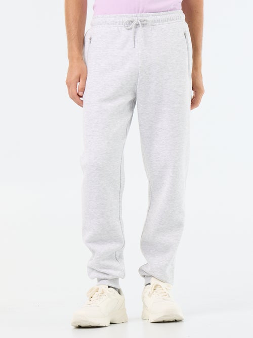 Calças de jogging básicas lisas - Kiabi Calças de jogging básicas lisas - Kiabi