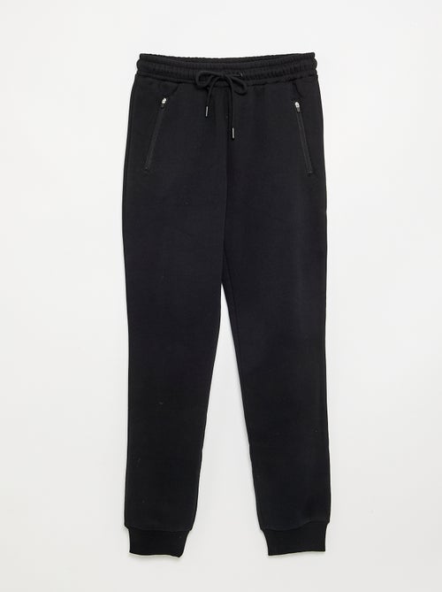 Calças de jogging básicas lisas - Kiabi