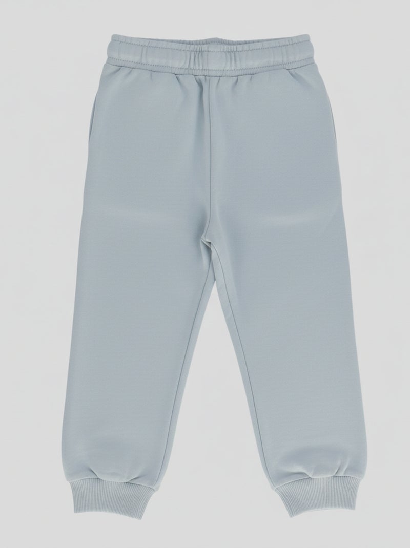 Calças de jogging 'Bluey' em moletom não cardado Azul - Kiabi