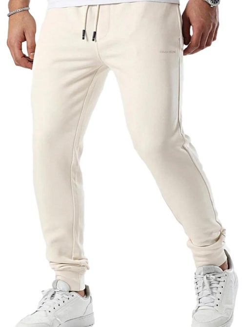 Calças de Jogging Brancas para Homem Teddy Smith Narky 10117505D - Kiabi Calças de Jogging Brancas para Homem Teddy Smith Narky 10117505D - Kiabi