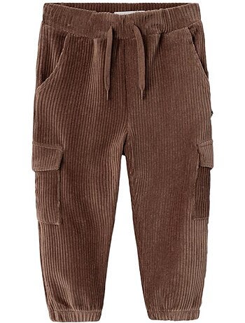 Calças de Jogging Castanhas para Menino Name it Mnelur