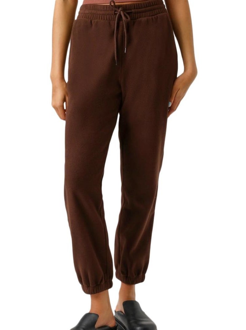 Calças de Jogging Castanhas Vero Moda Milsa para Mulher Castanho-capuccino - Kiabi