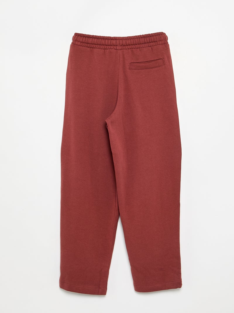 Calças de jogging Castanho - Kiabi