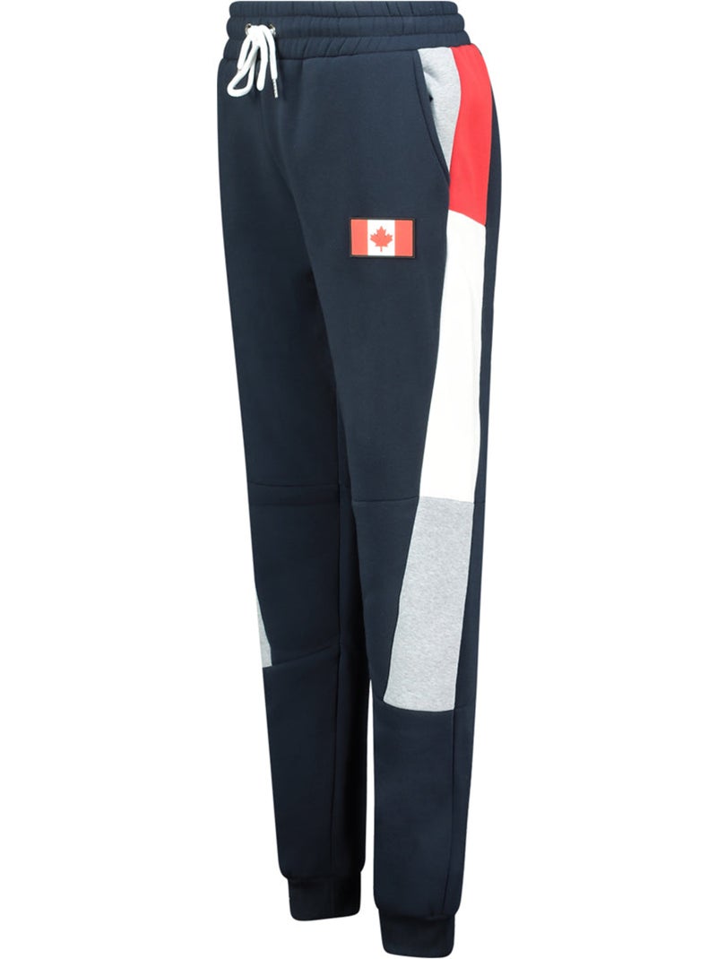 Calças de jogging com bandas molemeak – canadian peak Azul-marinho - Kiabi