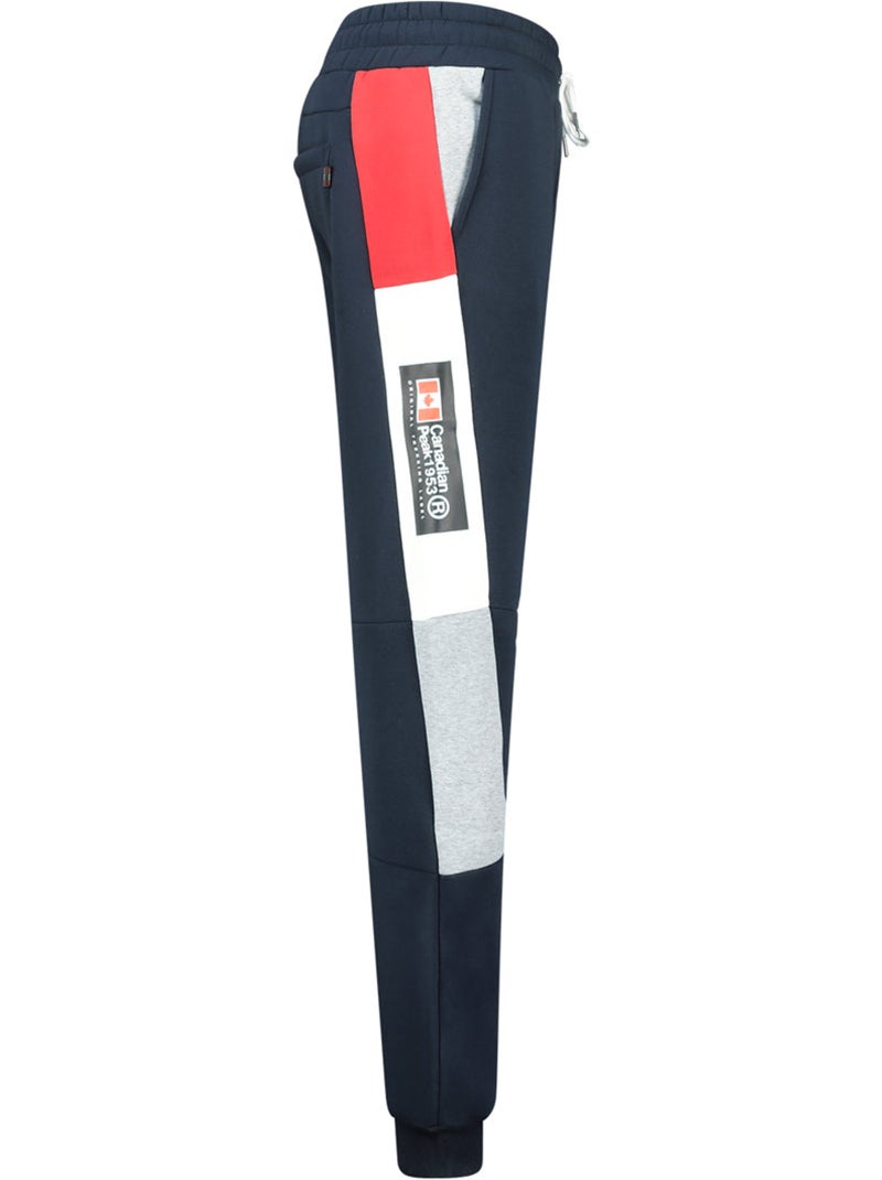 Calças de jogging com bandas molemeak – canadian peak Azul-marinho - Kiabi