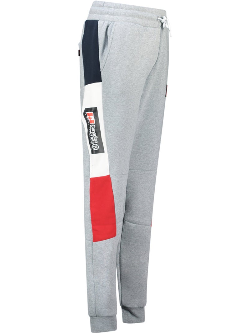 Calças de jogging com bandas molemeak – canadian peak Cinza - Kiabi
