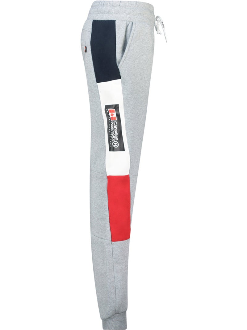 Calças de jogging com bandas molemeak – canadian peak Cinza - Kiabi
