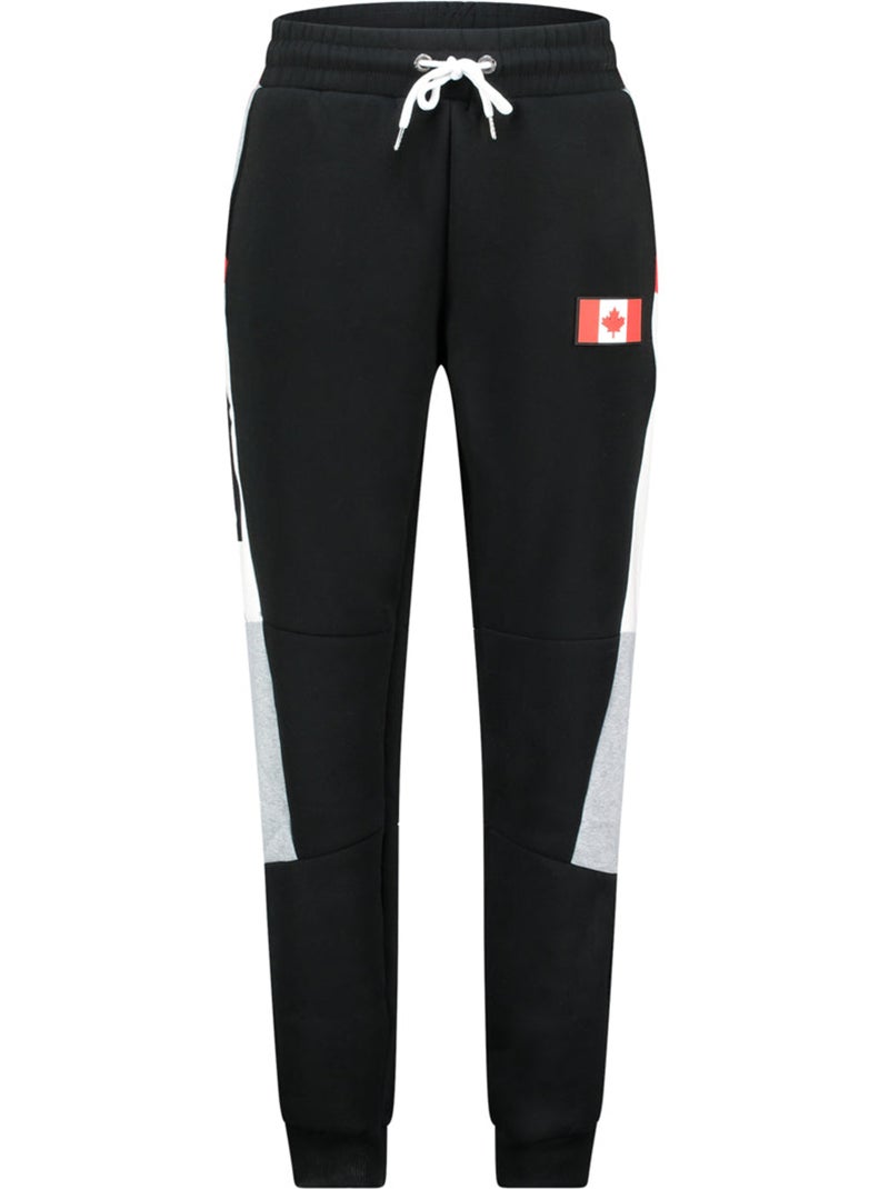 Calças de jogging com bandas molemeak – canadian peak Preto - Kiabi