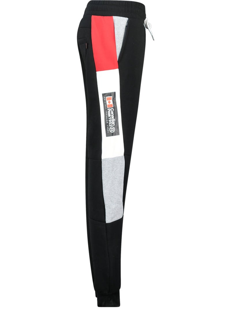 Calças de jogging com bandas molemeak – canadian peak Preto - Kiabi