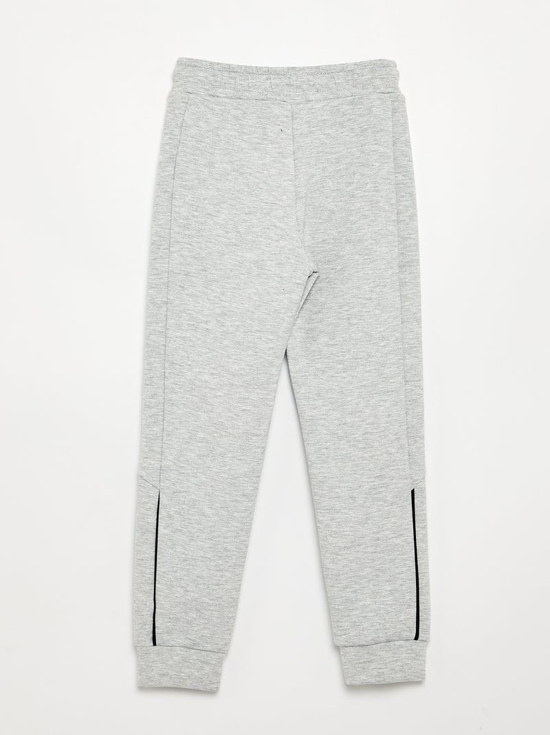 Calças de jogging com bolsos Cinza - Kiabi