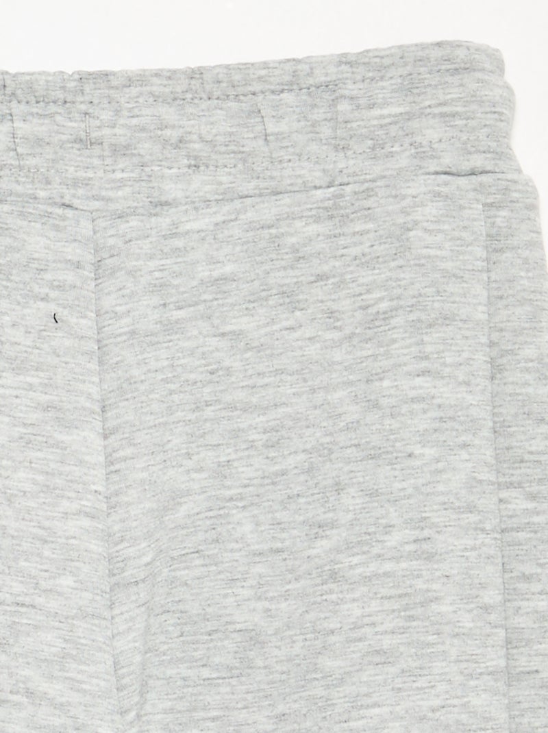 Calças de jogging com bolsos Cinza - Kiabi