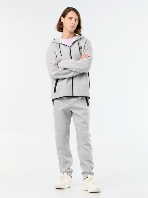 Calças de jogging com bolsos com fecho - Kiabi Calças de jogging com bolsos com fecho - Kiabi