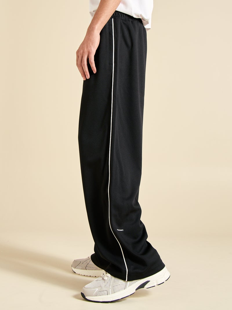 Calças de jogging com bolsos com fecho (ekstract) Preto - Kiabi