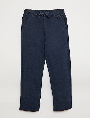 Jogpants com cordões de ajuste