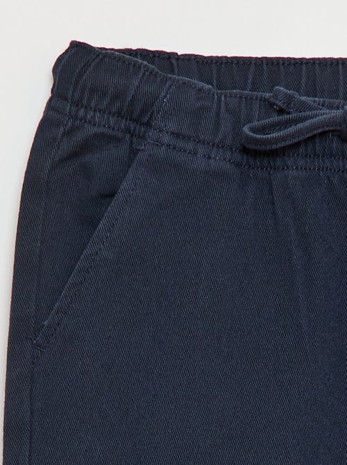 Calças de jogging com cordões - Kiabi