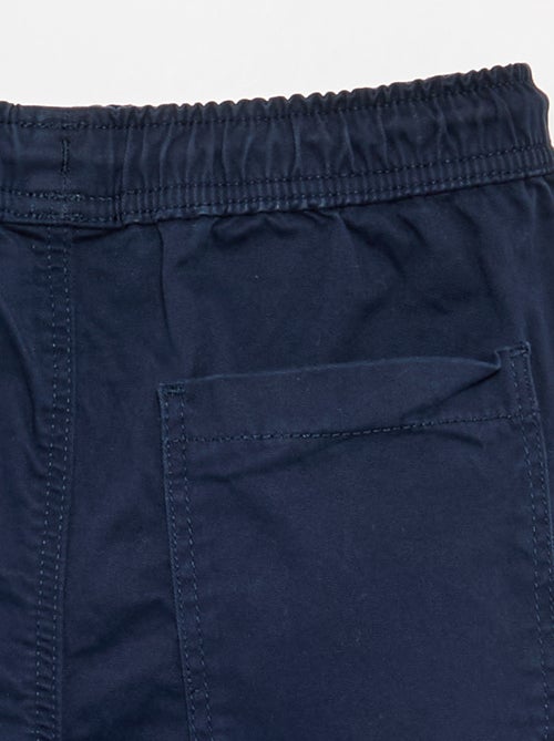 Calças de jogging com cordões de ajuste - Kiabi