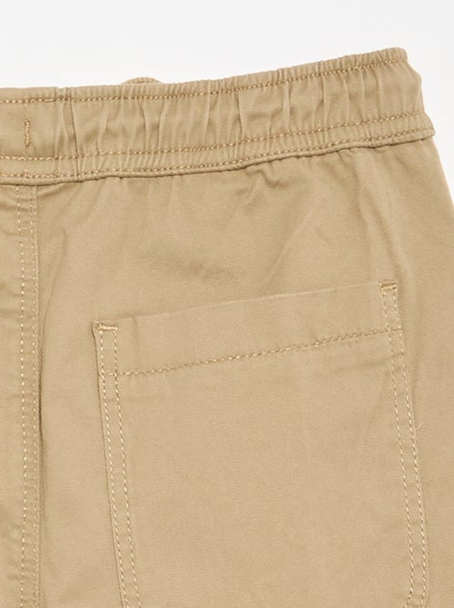Calças de jogging com cordões de ajuste - Kiabi