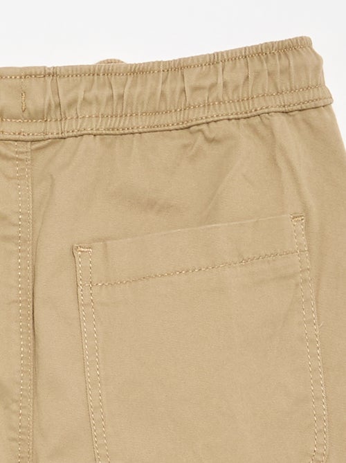 Calças de jogging com cordões de ajuste - Kiabi